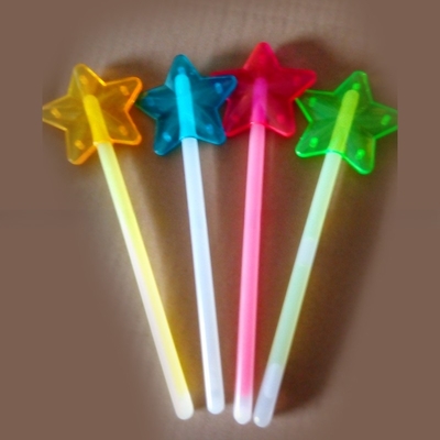 2022 No inflamables Glow Star Stick en colores variados para ocasiones de bar Muestras gratuitas